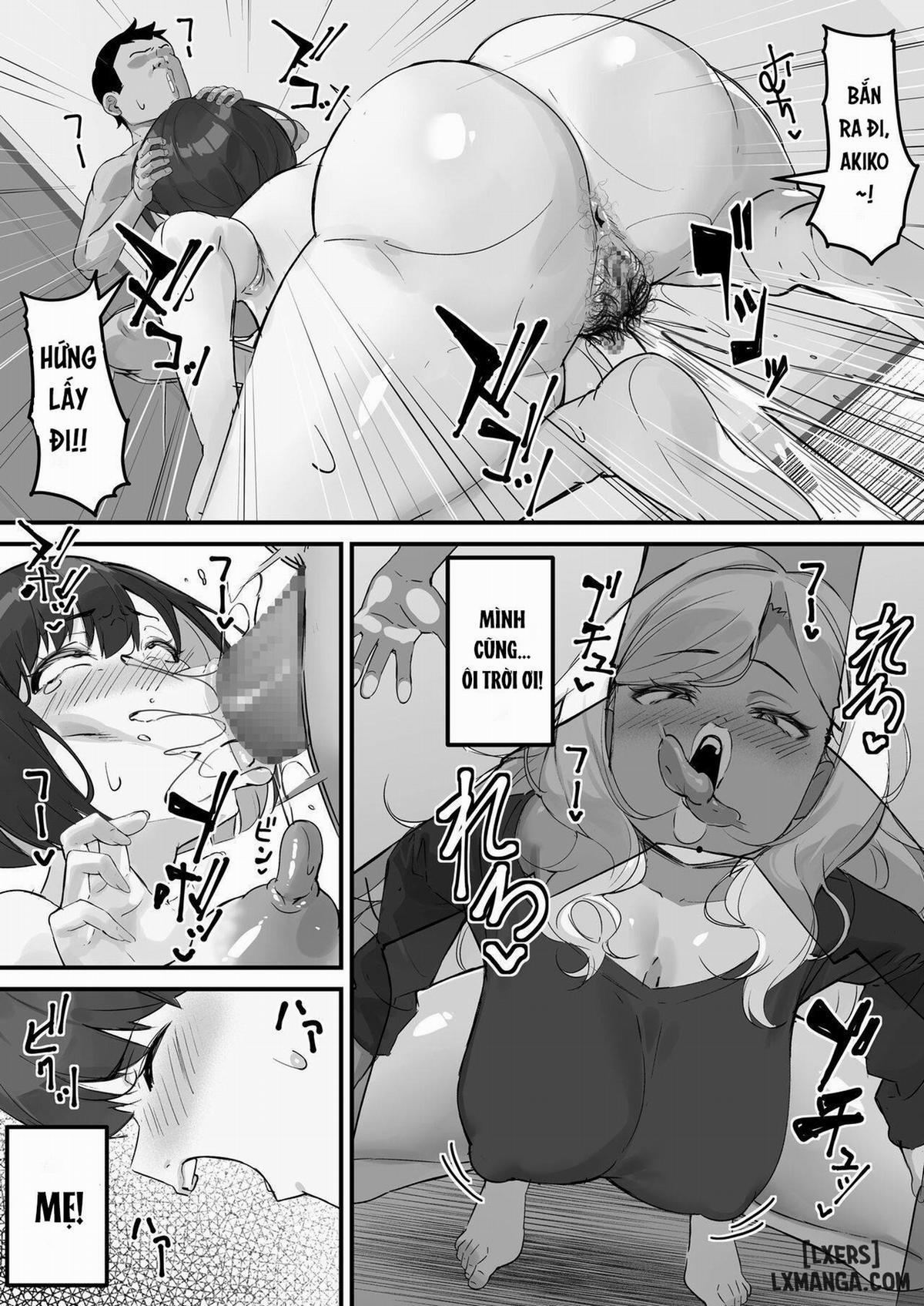 Kaa-san ga Aitsu no Nikubenki ni Natta Hi 3 Oneshot. trang 9
