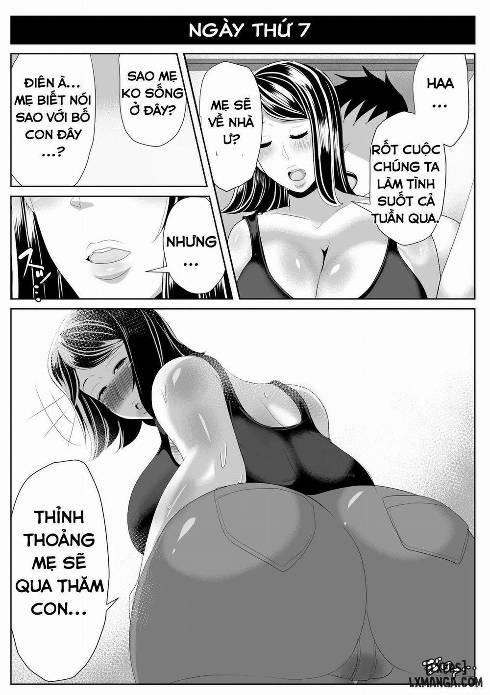 Kaa-san to Atsui Isshuukan Chương Oneshot Trang 34