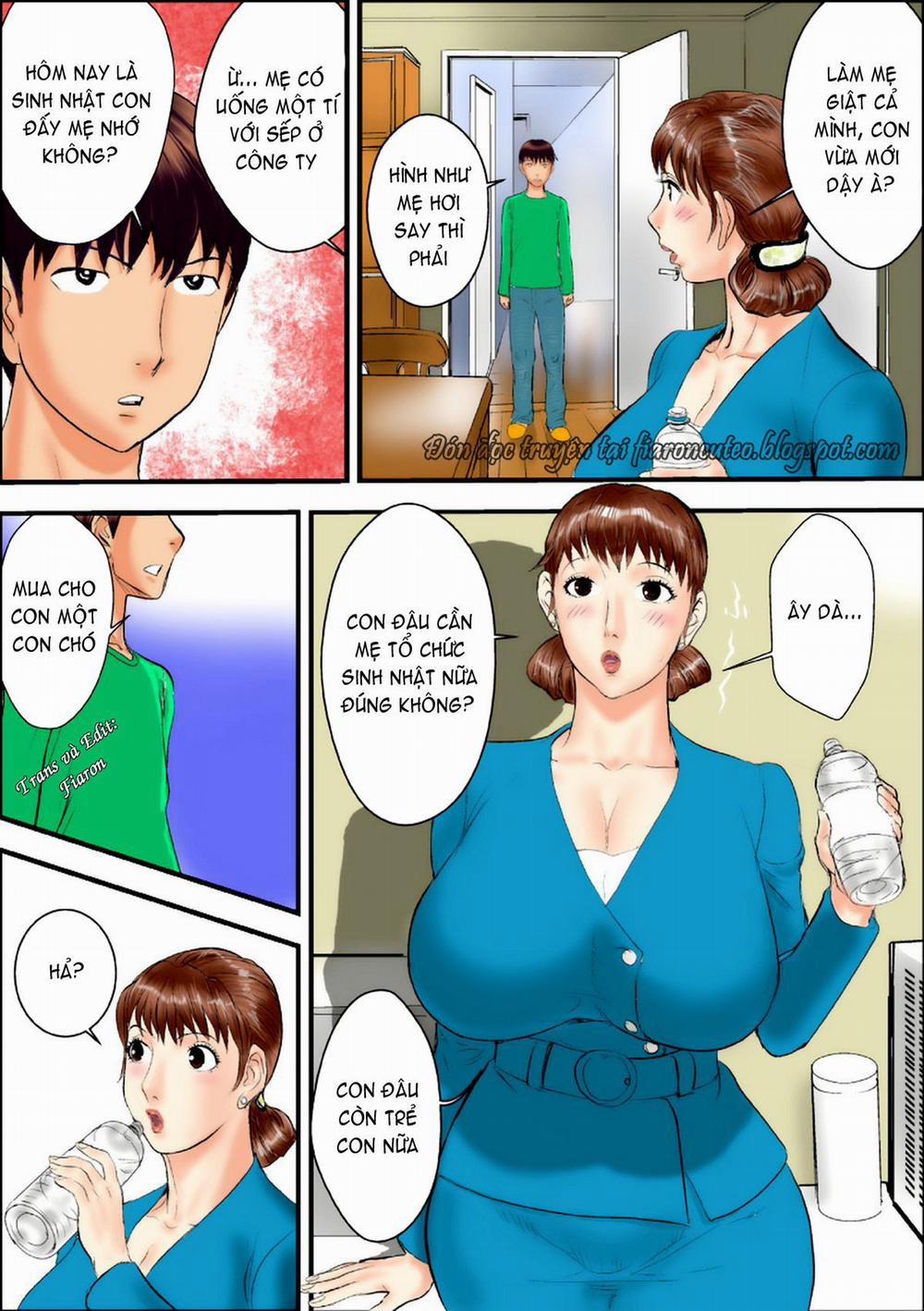 Kaasan Wa Boku No Mesuinu Da Chương Oneshot Full Color Trang 3