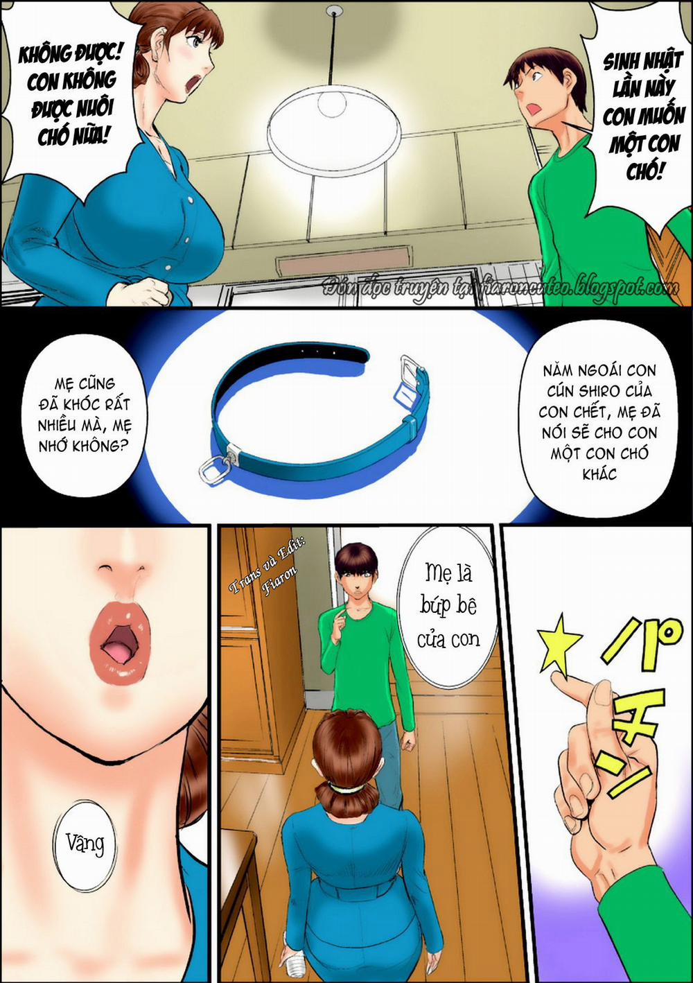 Kaasan Wa Boku No Mesuinu Da Chương Oneshot Full Color Trang 4