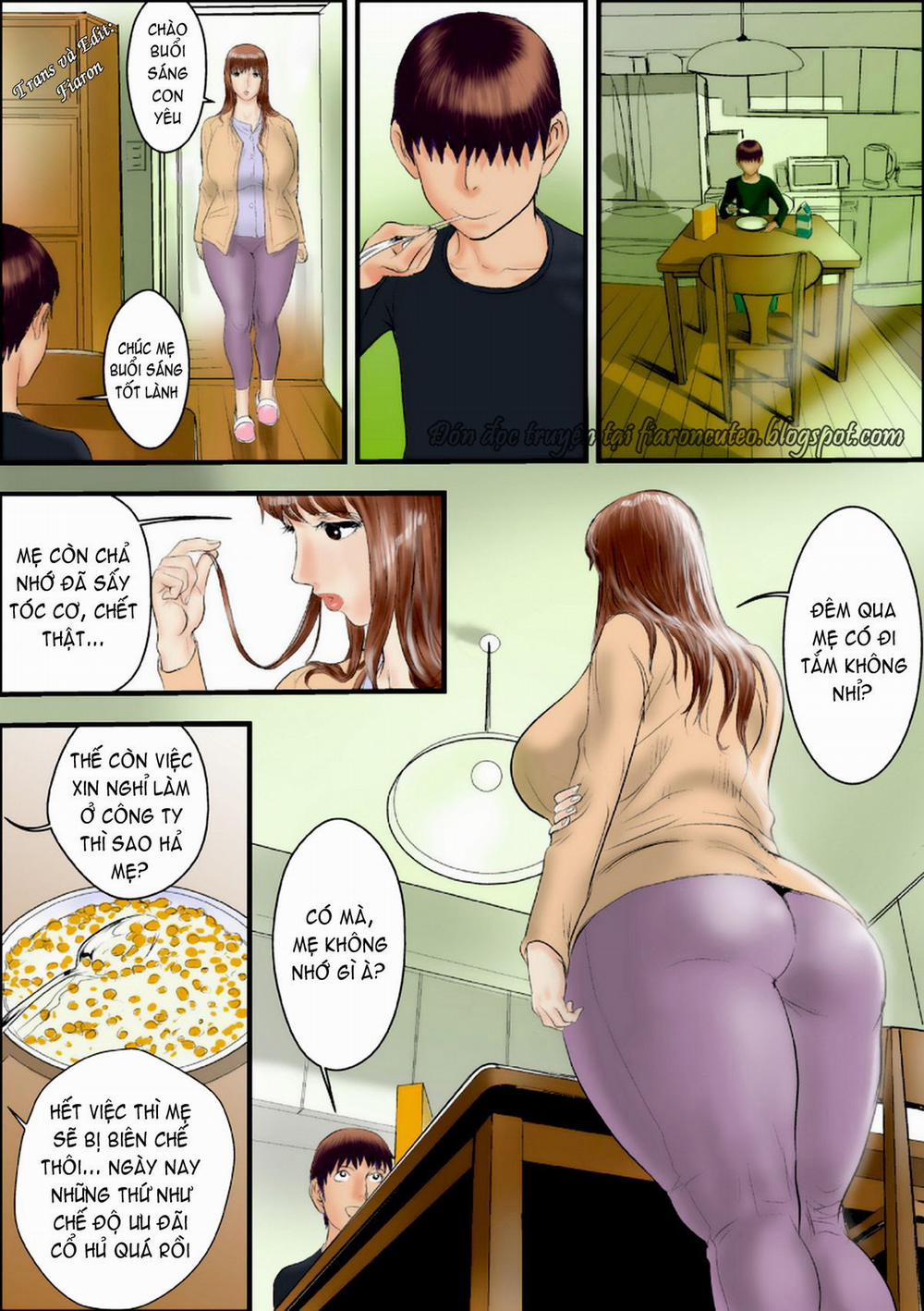 Kaasan Wa Boku No Mesuinu Da Chương Oneshot Full Color Trang 38