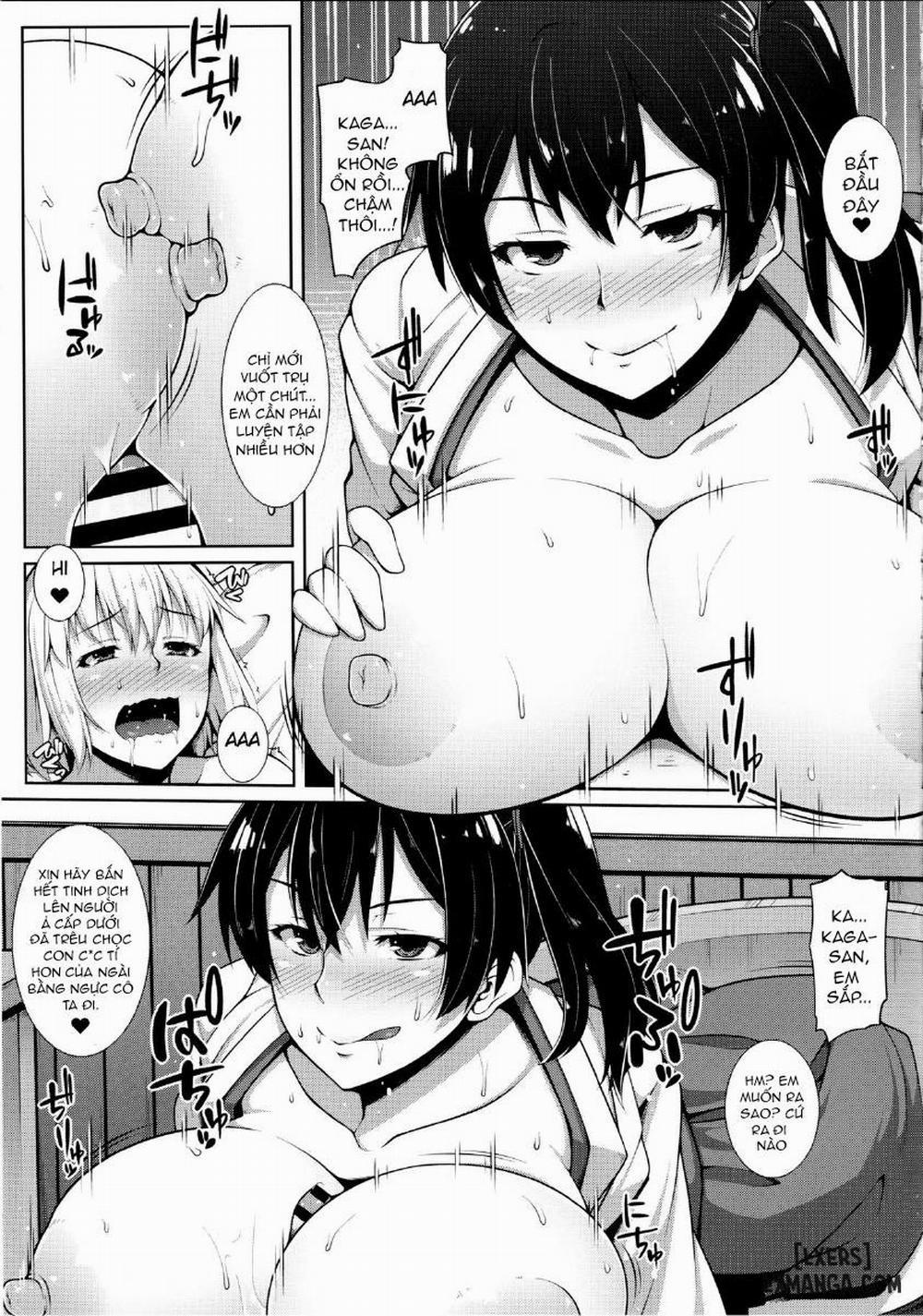 Kaga-san wa Inran Onee-chan Chương Oneshot Trang 8