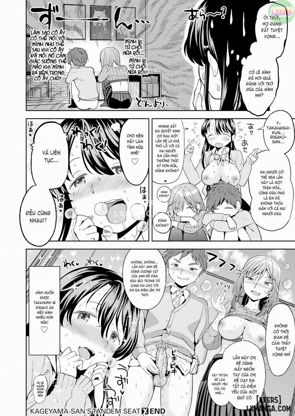 Kageyama-san's Tandem Seat Oneshot trang 26