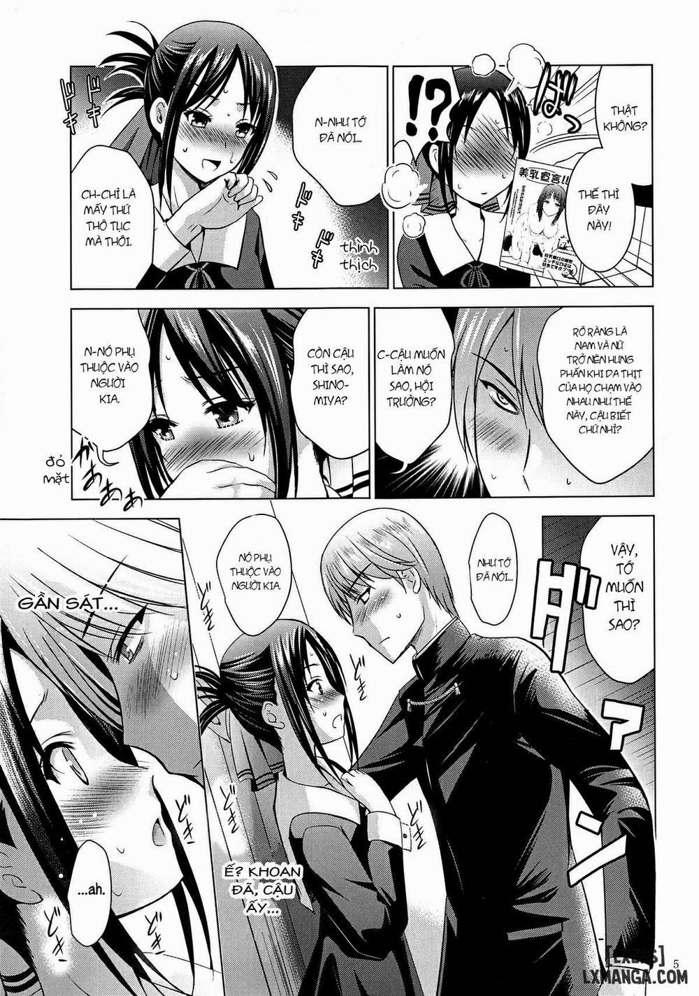 Kaguya-sama wa Ecchi Saretai Chương Oneshot Trang 4