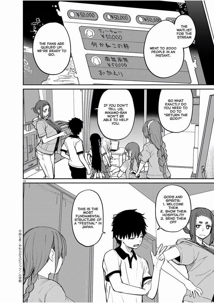 Kaii To Otome To Kamigakushi 37 trang 9