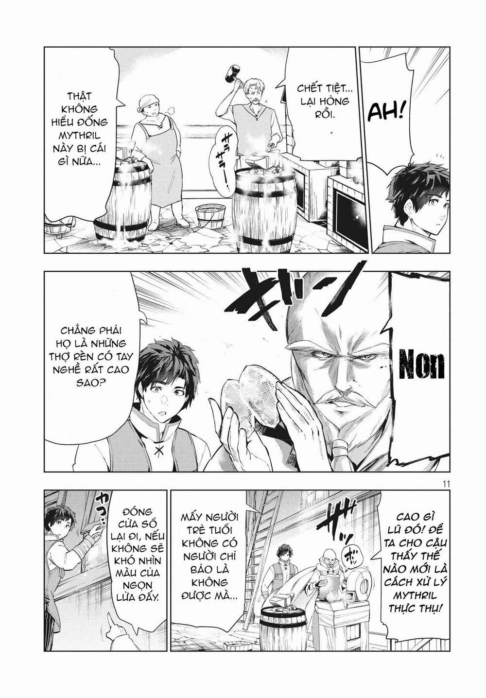 Kaiko Sareta Ankoku Heishi (30-Dai) No Slow Na Second Life 11.1 trang 12