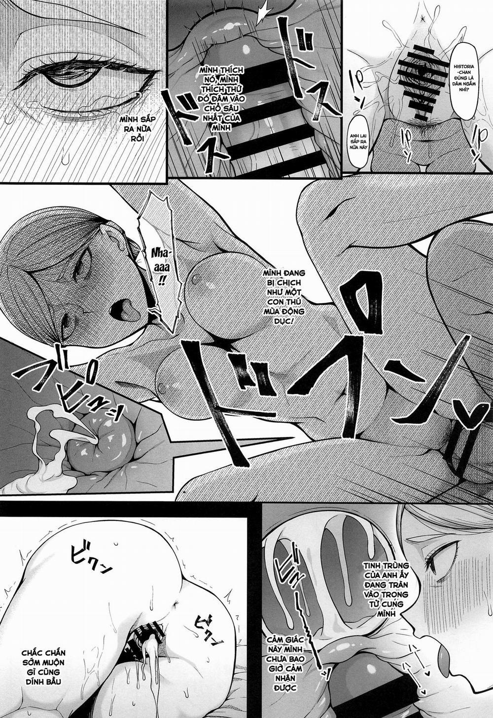 Kairaku Ochi shita Botebara Joou Historia (Shingeki no Kyojin) Chương Oneshot Trang 14