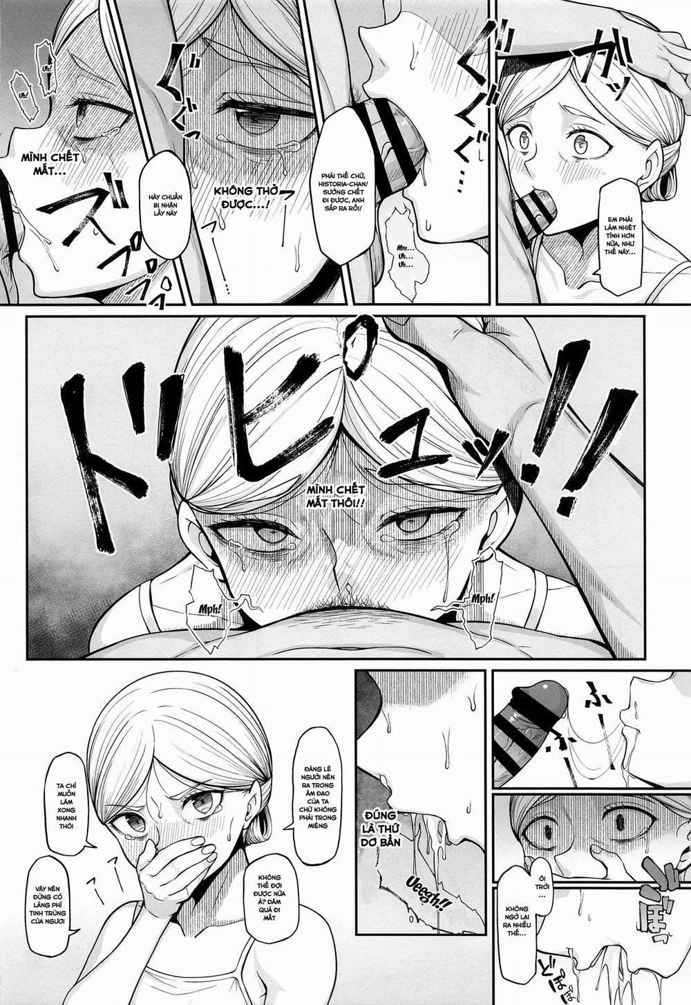 Kairaku Ochi shita Botebara Joou Historia (Shingeki no Kyojin) Chương Oneshot Trang 8