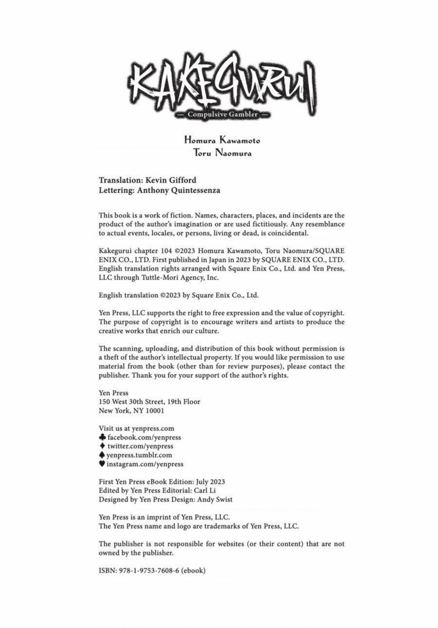 Kakegurui 104 trang 20