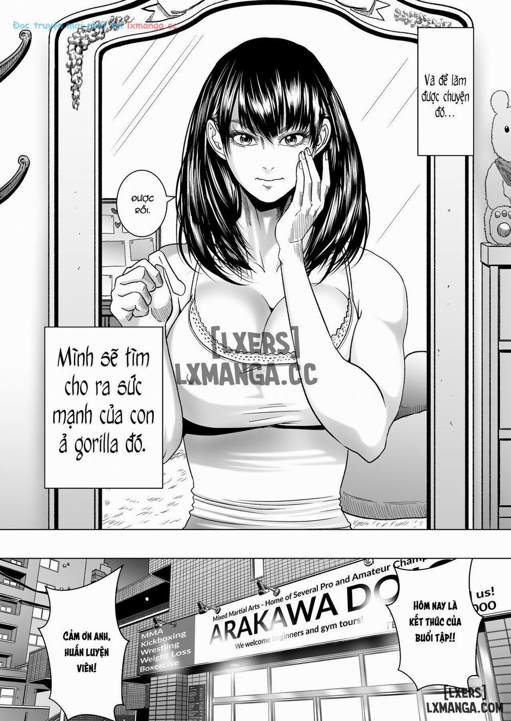 Kakutou Joshi wa Tsuyokunaritai/ Muchimuchi Kakutou Joshi wa Hentai Seitai-shi to Sex shite Tsuyoku naru Chương Oneshot Trang 37