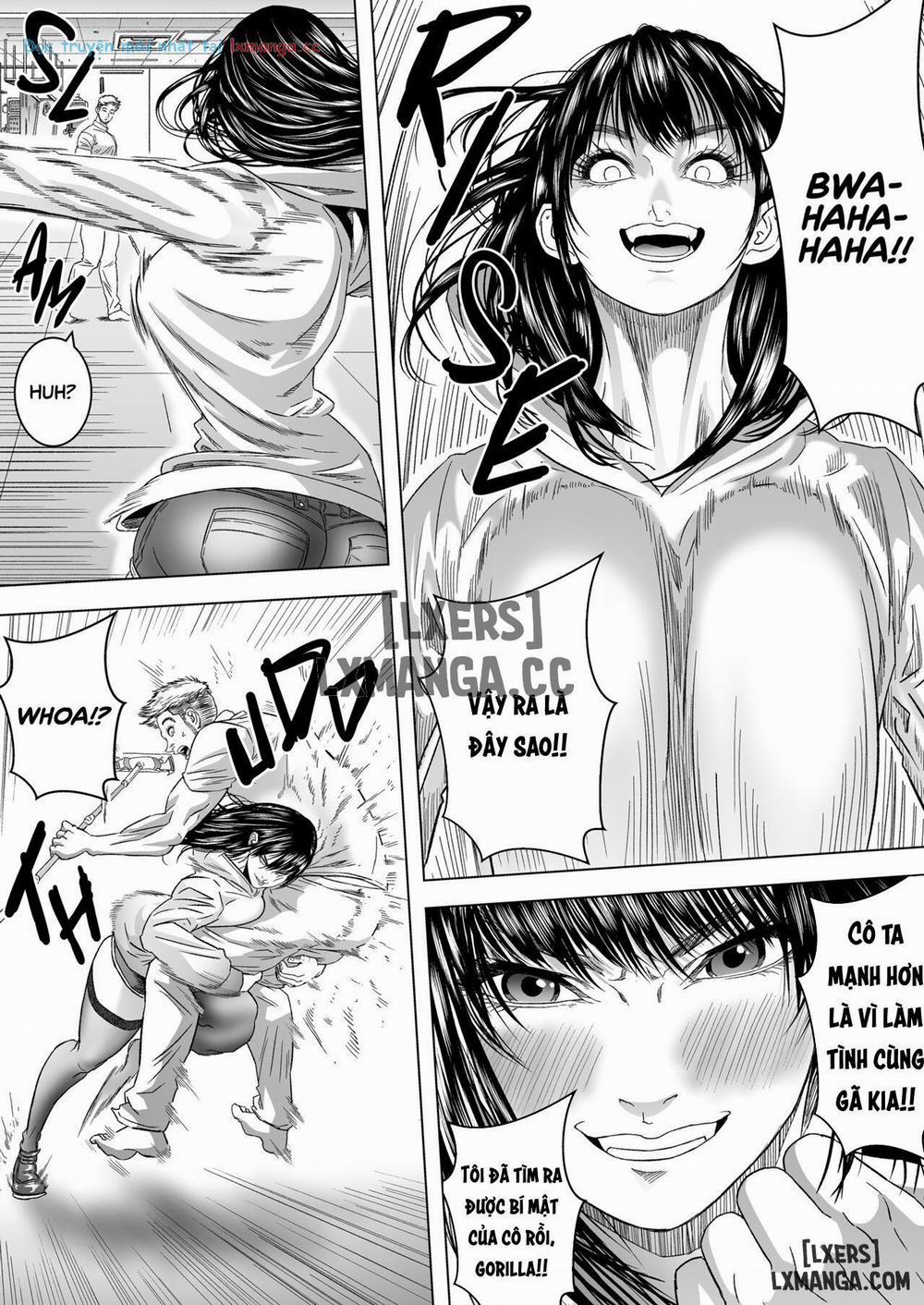 Kakutou Joshi wa Tsuyokunaritai/ Muchimuchi Kakutou Joshi wa Hentai Seitai-shi to Sex shite Tsuyoku naru Chương Oneshot Trang 41