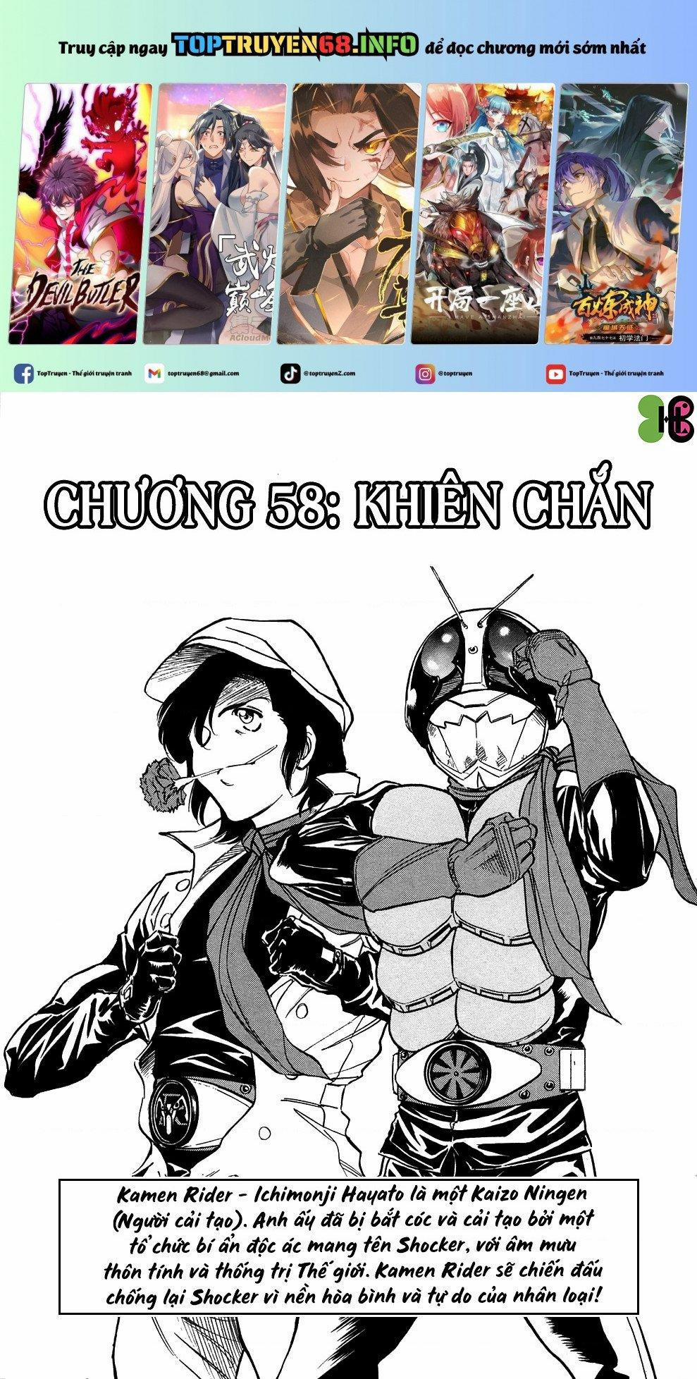 Kamen Rider Spirits Chương 58 Trang 1