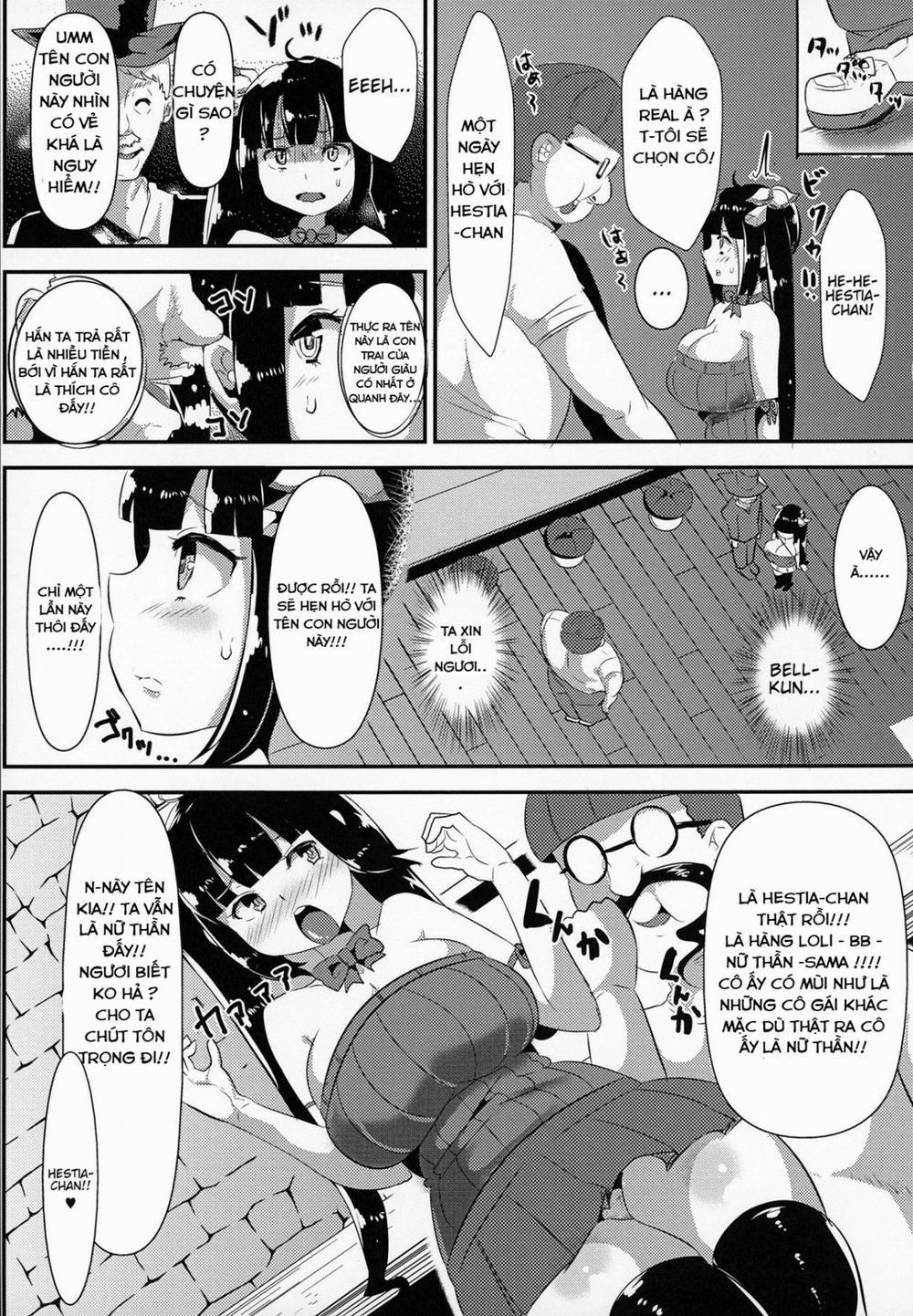 Kamisama Ga Seikatsu Hi O Kasegu Tame Ni Ikenai Baito O Suru No Wa Machigatteiru Darou Ka (Dungeon Ni Deai O Motomeru No Wa Machigatteiru Darou Ka) Chương Oneshot Trang 9