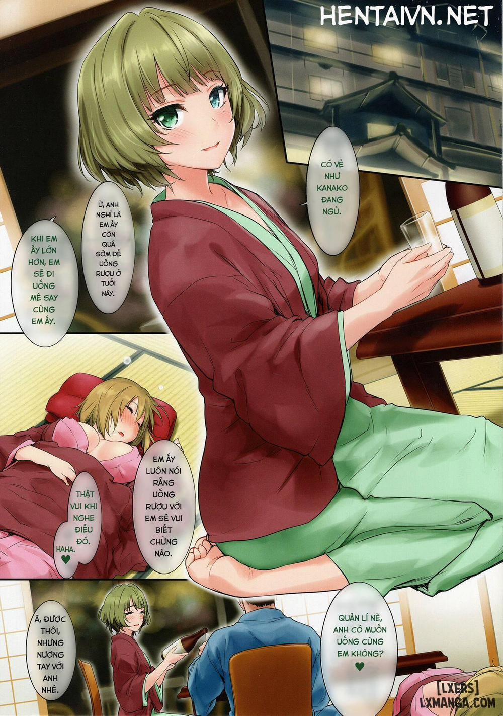 Kanako Kaede no Onsen Burari H Oneshot trang 2