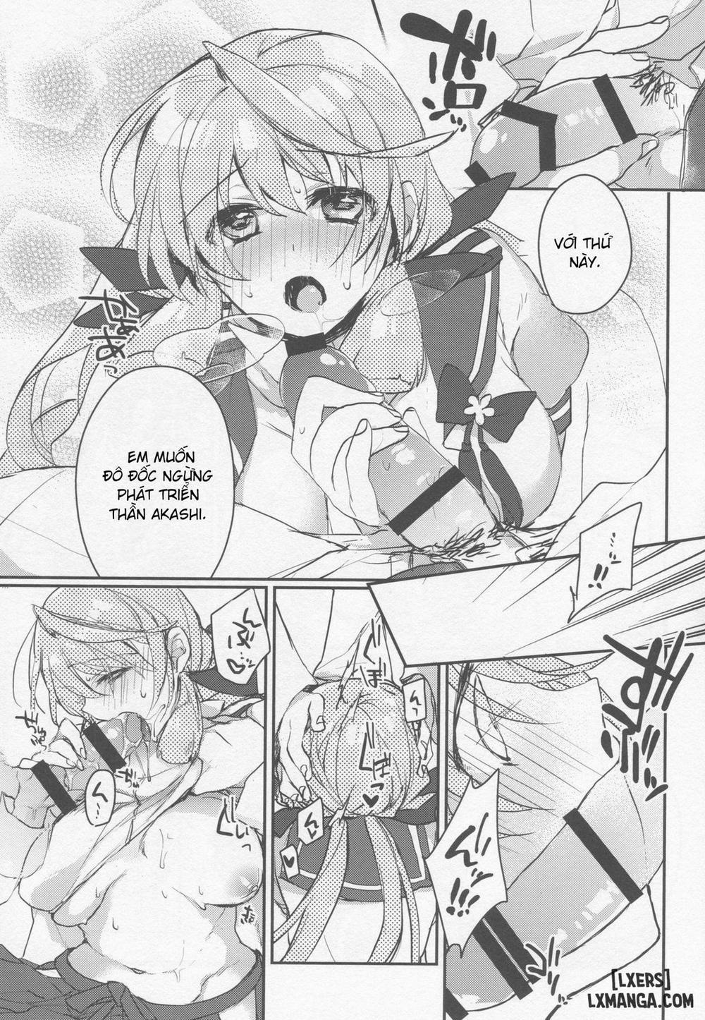 Kanbanmusume-san wa Haikakin Teitoku ga Osuki Oneshot trang 11