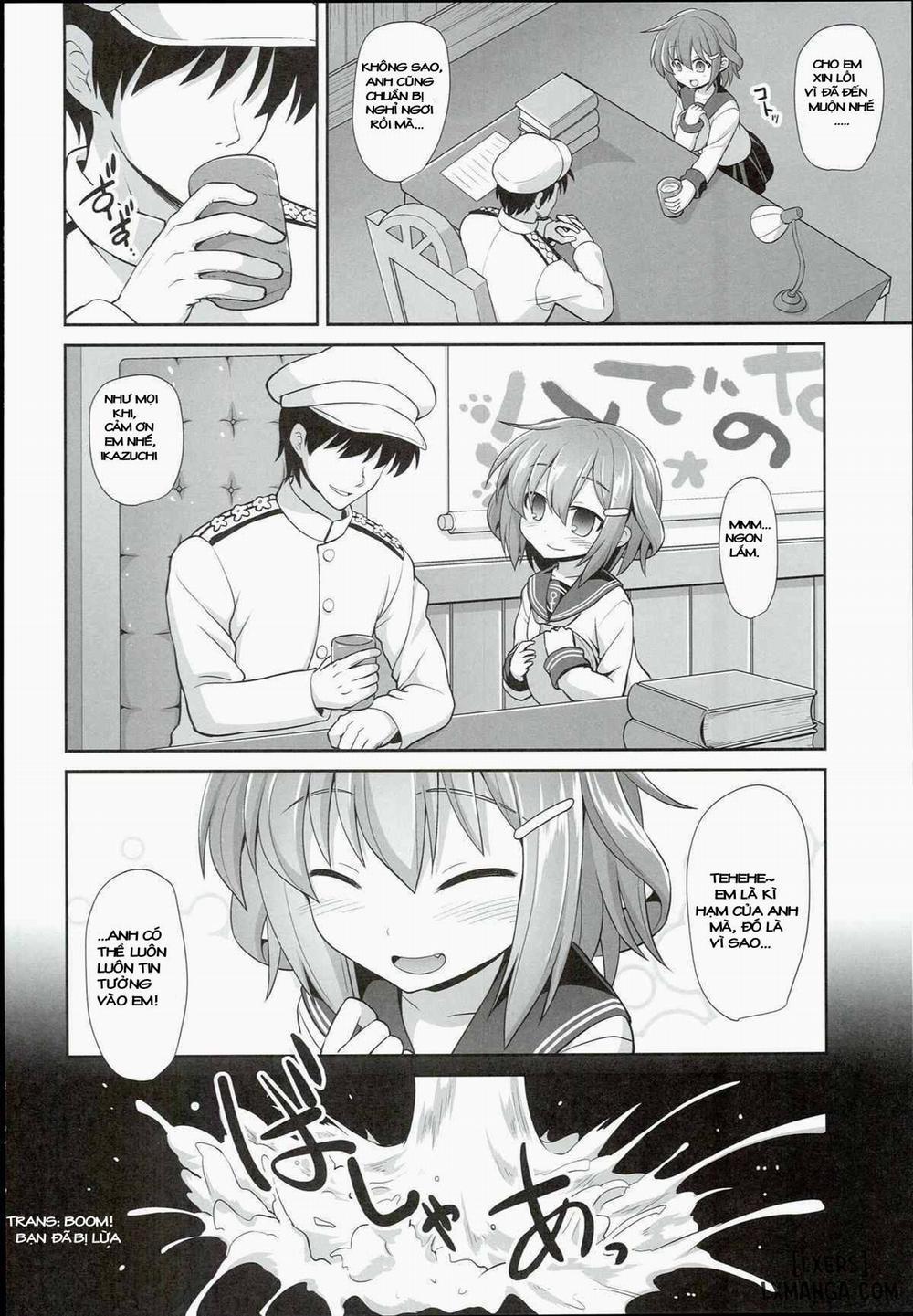 Kanmusu Chakunin Ikazuchi Kousoku Gekiyaku Choukyou Chương Oneshot Trang 7