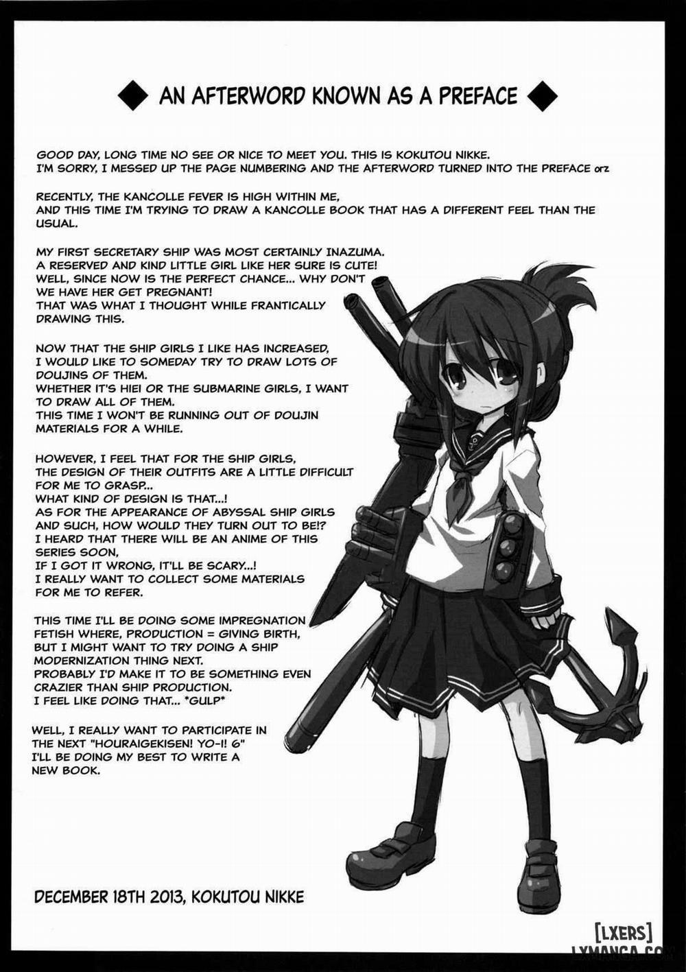 Kanmusu Chakunin Inazuma Chương Oneshot Trang 3