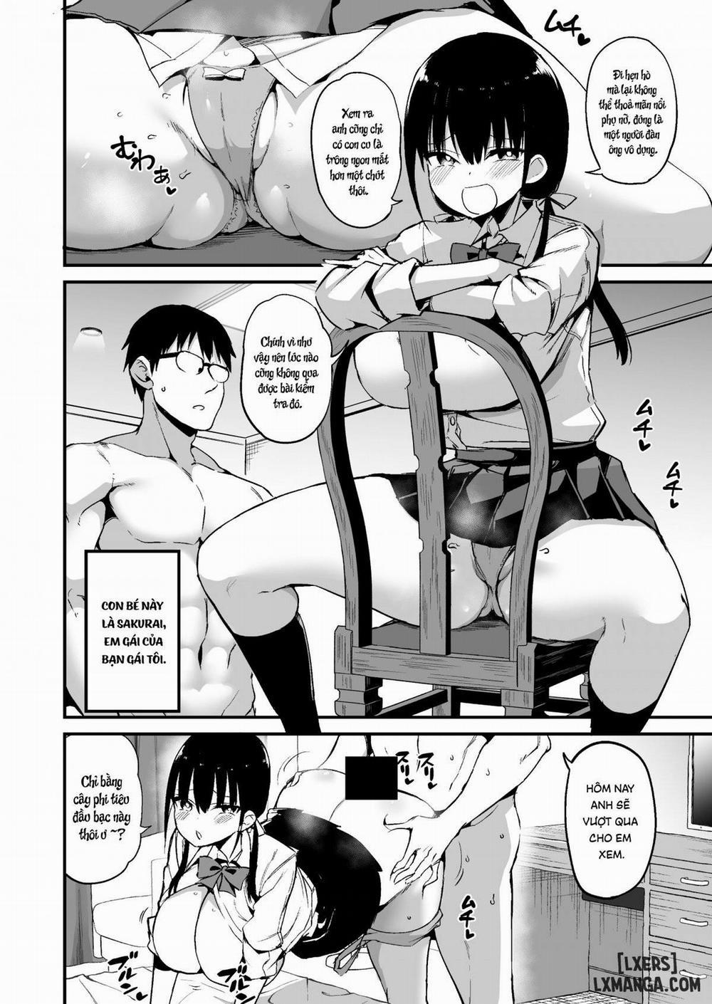Kanojo no Imouto ga Kyonyuu MiniSkir JK de Koakuma-kei 5 Oneshot trang 3