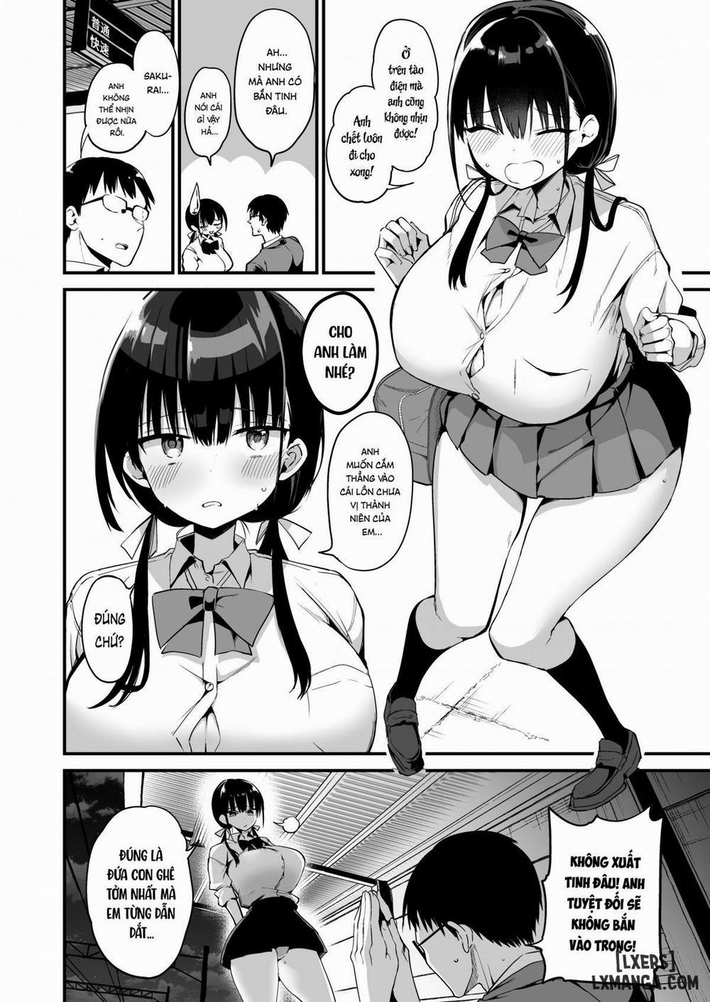 Kanojo no Imouto ga Kyonyuu MiniSkir JK de Koakuma-kei 5 Oneshot trang 49
