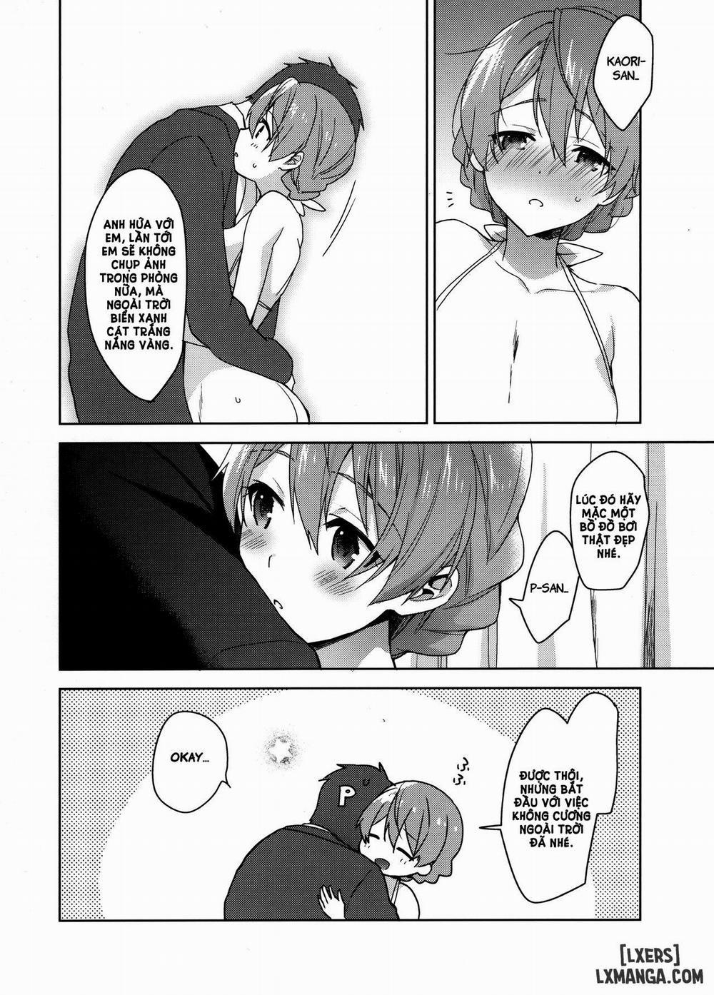 Kaori-san no Mizugi ni Muramura Shitara Oneshot trang 19