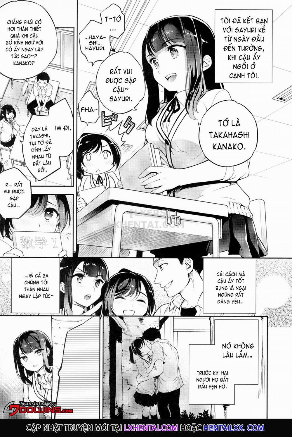 Kareshi to Hatsu H Mokuzen ni Chikan ni NTR-reta Shoujo Chương 4 Trang 6