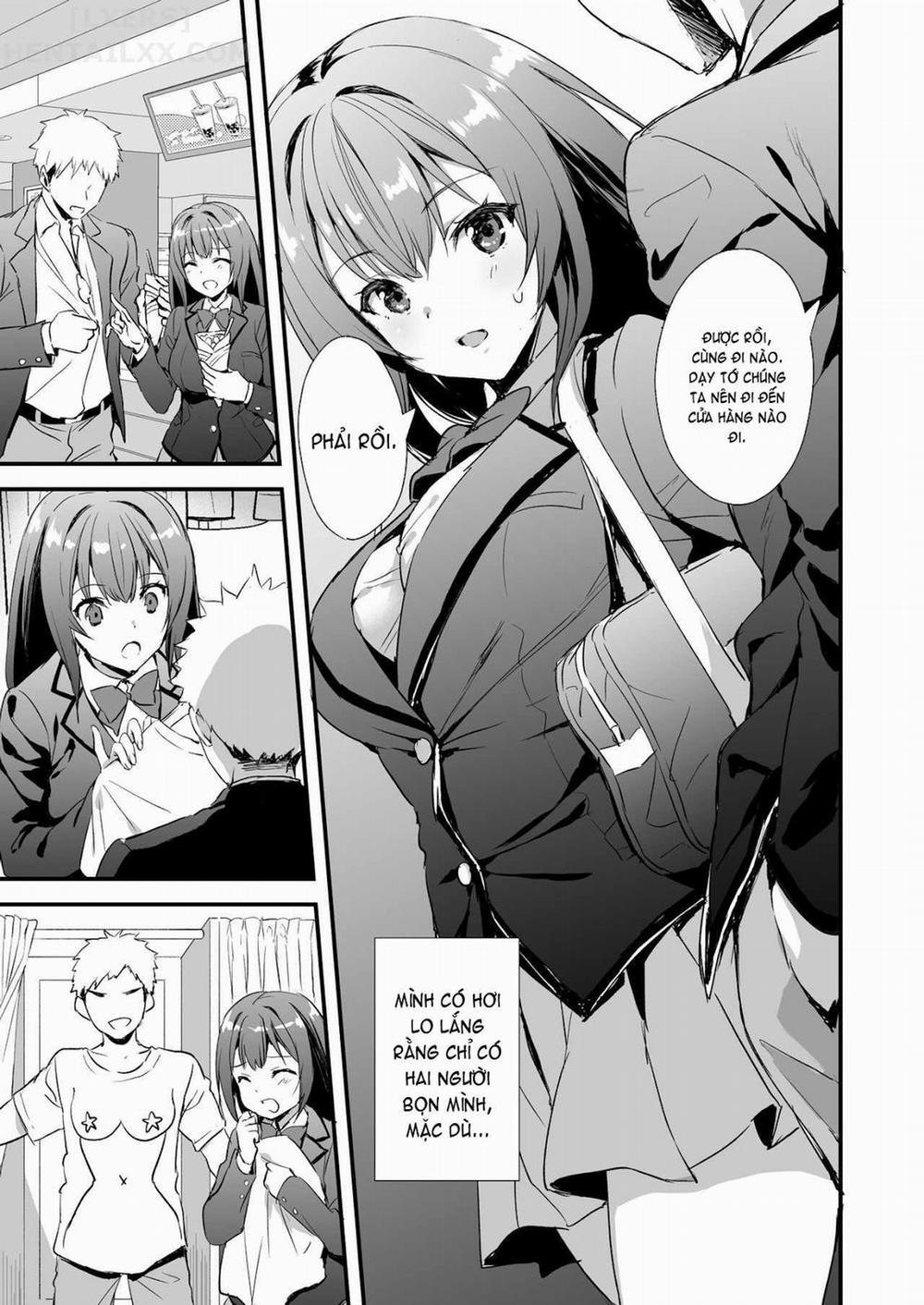 Karitara Kaesanai Tomodachi Ni Kanojo O Kashite Shimatta Hanashi Oneshot - Có che trang 4
