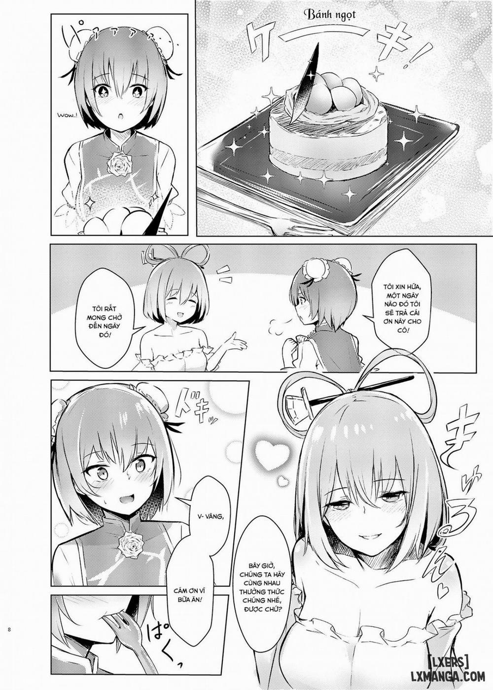Kasen-chan ga Seiga-san ni Kawaigarareru Hon Oneshot trang 4