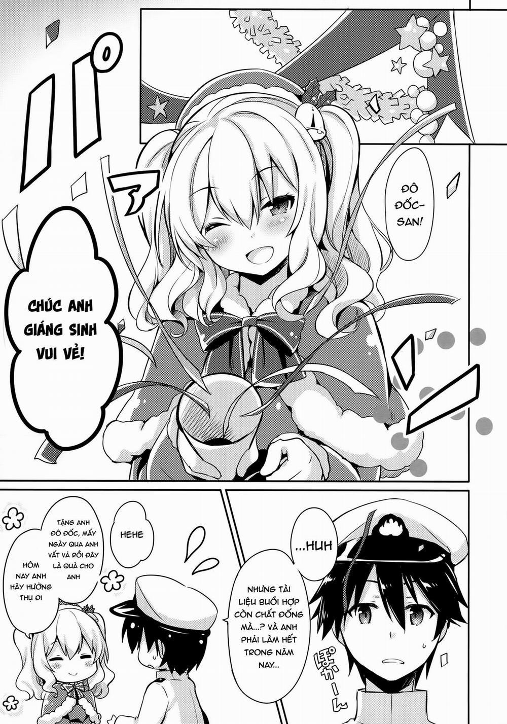 Kashima muốn ở cùng với đô đốc. Oneshot trang 3