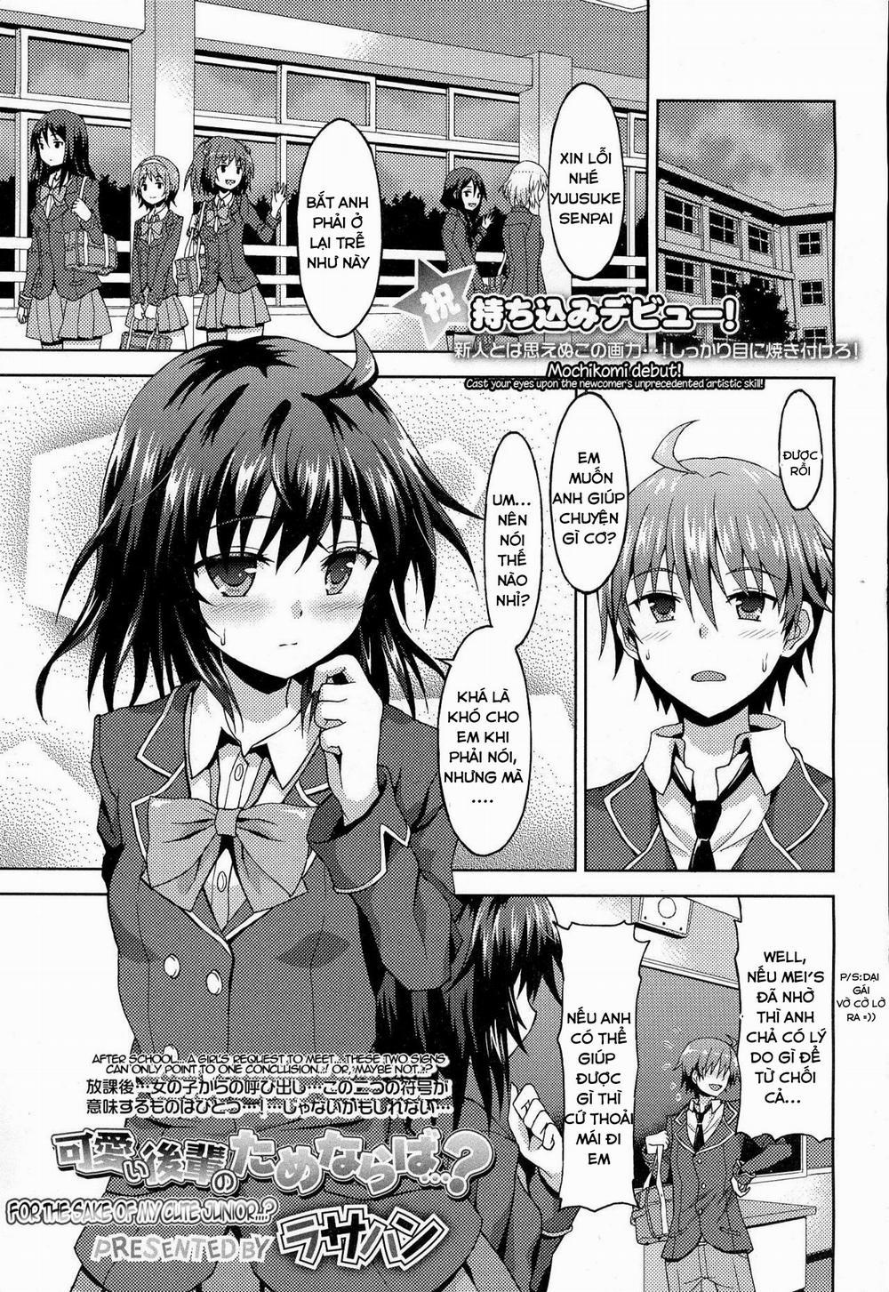 Kawaii Kouhai no Tame Naraba…? Chương Oneshot Trang 1