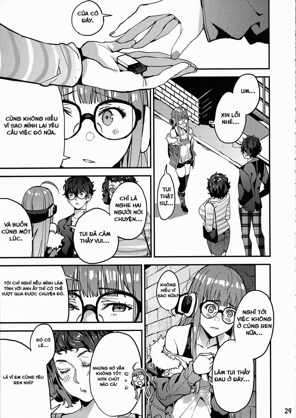 Kawakami Sensei to Futaba no Himitsu Kojin Jugyou (Persona 5) Chương Oneshot Trang 29