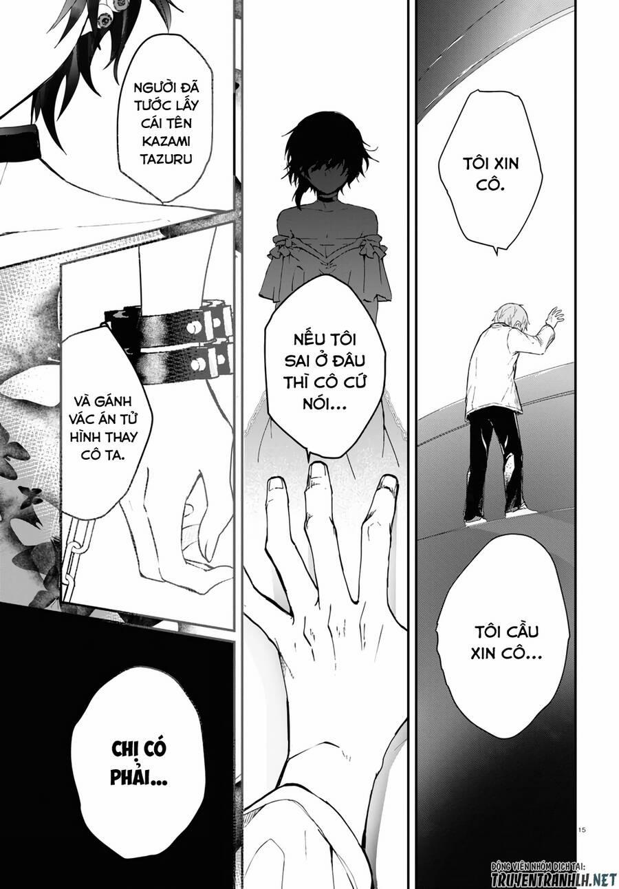 Kẻ Hoạ Sát: Tử Tù Kazami Tazuru 13 trang 15