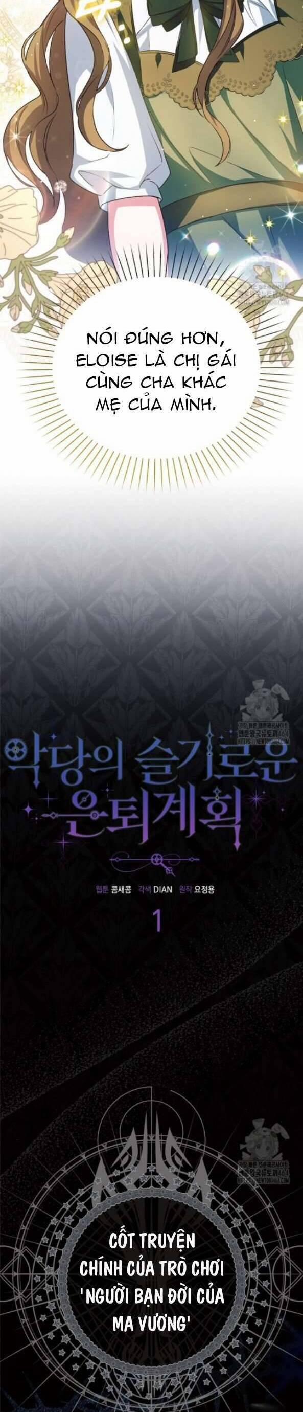 Kế Hoạch Nghỉ Hưu Của Nhân Vật Phản Diện 1 trang 17