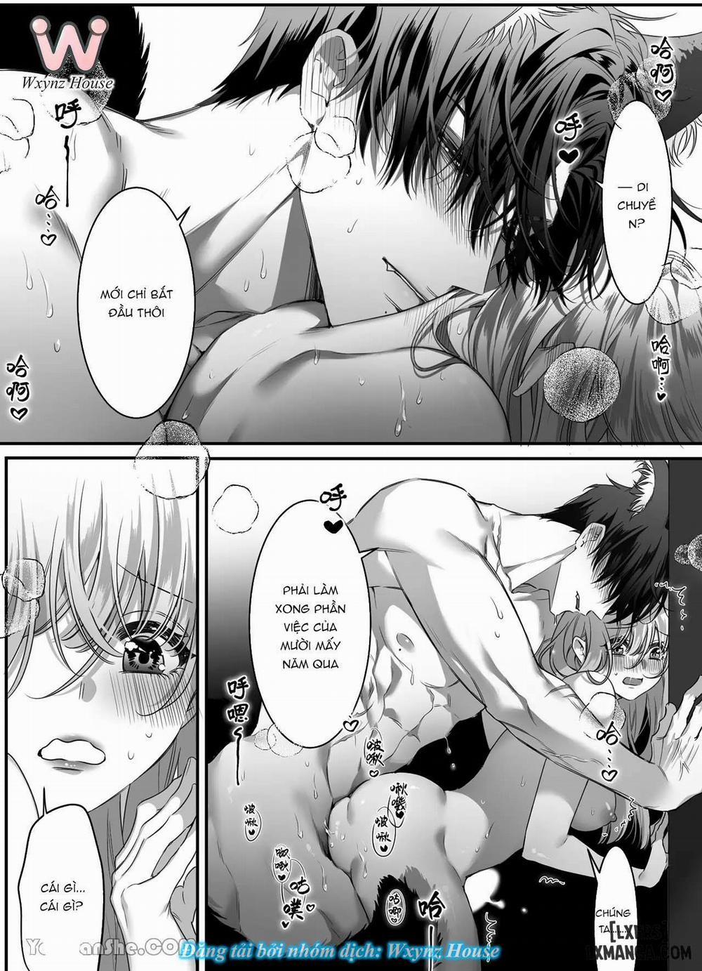 kẻ thù hóa ra là một người sói khổ dâm! 3 trang 18