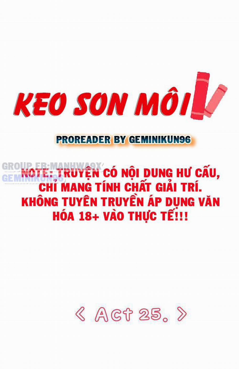 Keo son môi Chương 25 Trang 2