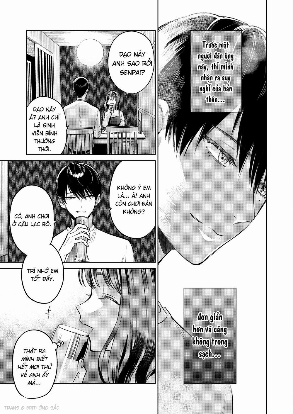 Không biết những ngón tay nhảy múa trên phím đàn của senpai lại điêu luyện đến thế Oneshot trang 18