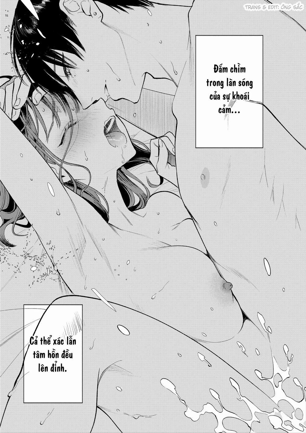 Không biết những ngón tay nhảy múa trên phím đàn của senpai lại điêu luyện đến thế Oneshot trang 46