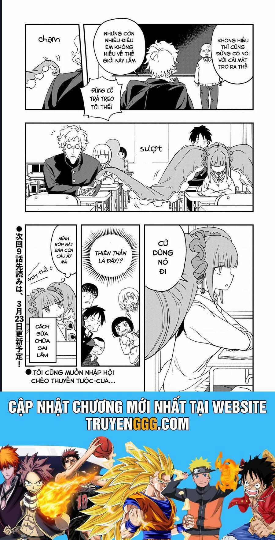 Không Thể Thoát Khỏi Mizudako-Chan! 8.5 trang 3