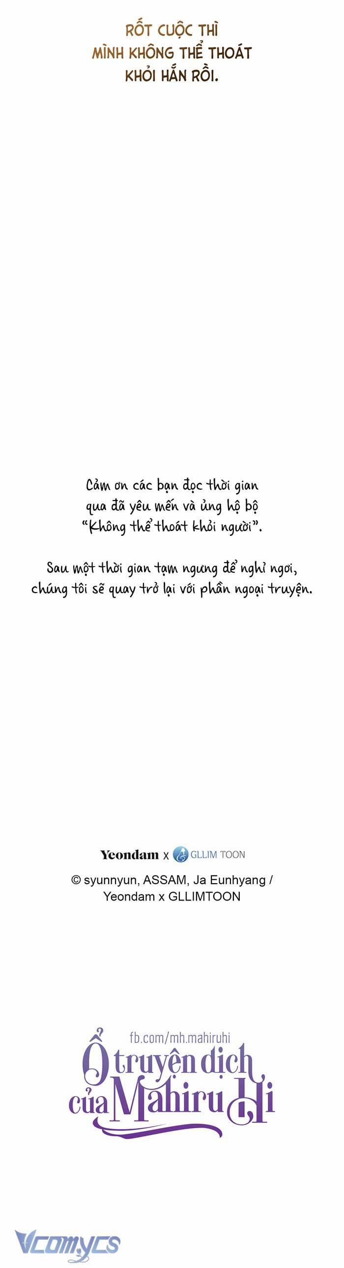 Không Thể Thoát Khỏi Người 109 trang 37