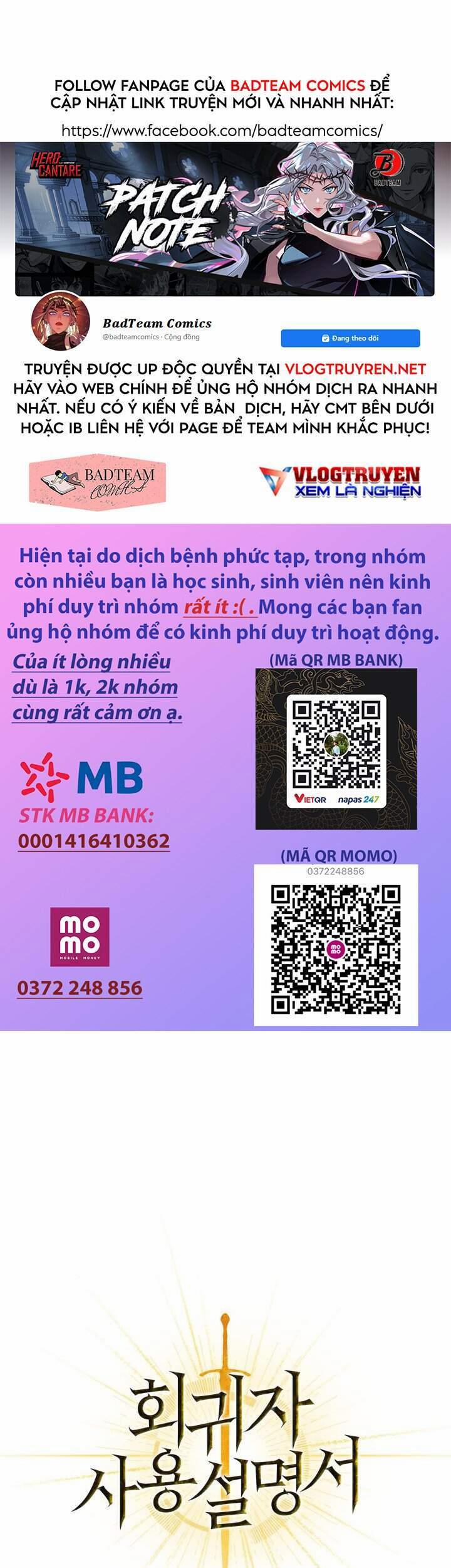 Kí Sự Hồi Quy (Regressor Instruction Manual) Chương 17 Trang 1