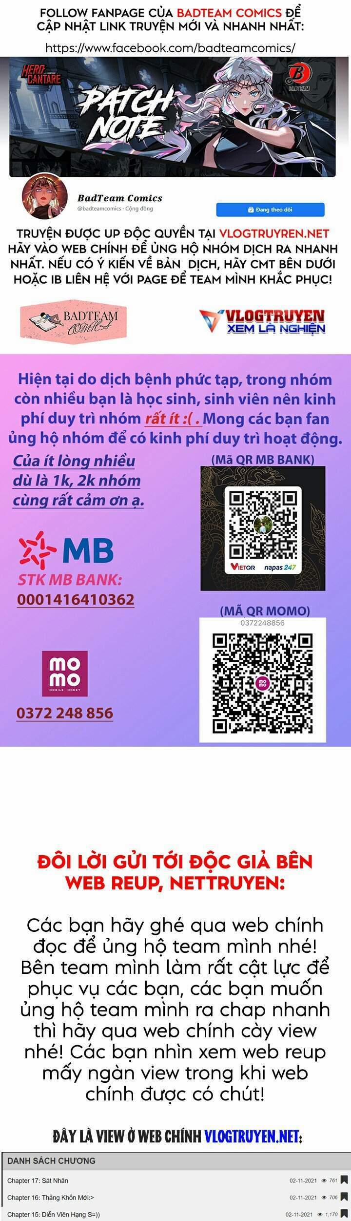 Kí Sự Hồi Quy (Regressor Instruction Manual) Chương 19 Trang 1