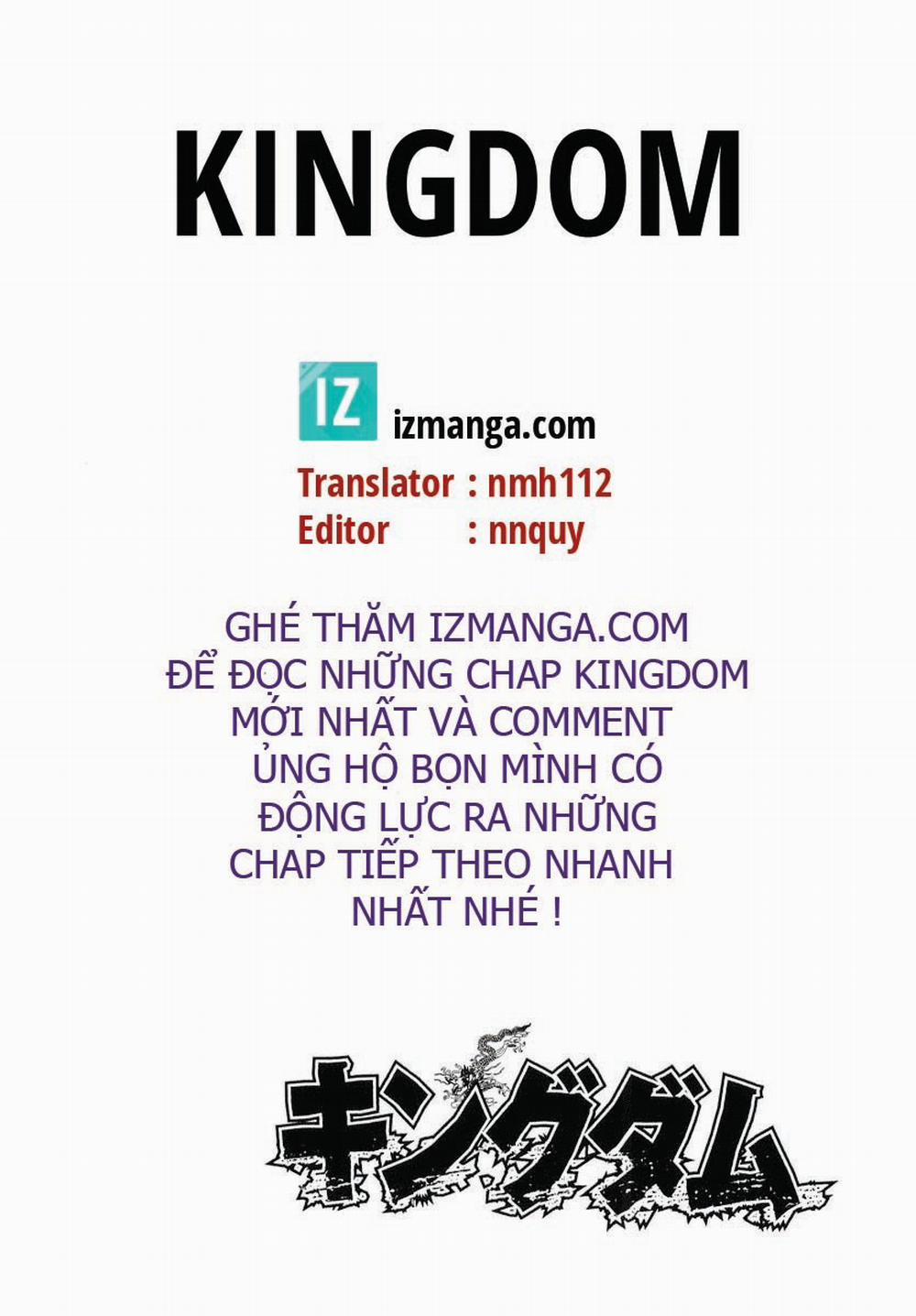 Kingdom – Vương Giả Thiên Hạ Chương 1 Trang 9