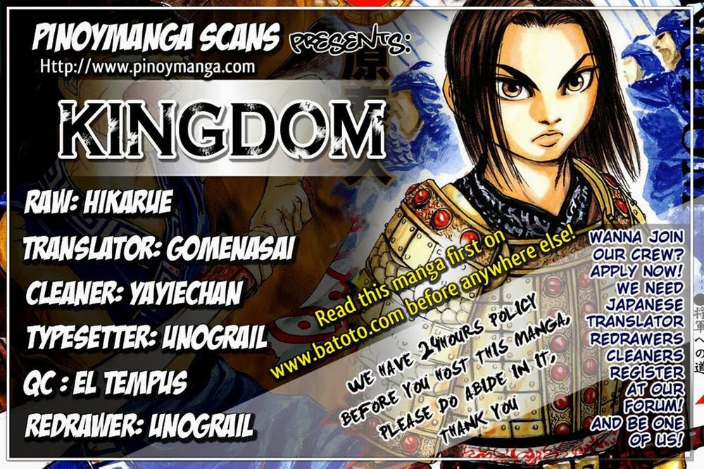 Kingdom – Vương Giả Thiên Hạ 9 trang 1