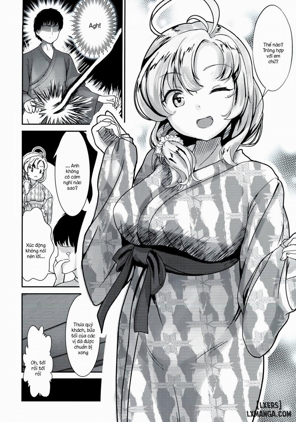 Kinugasa-san to Ryokan de Futari Oneshot trang 4