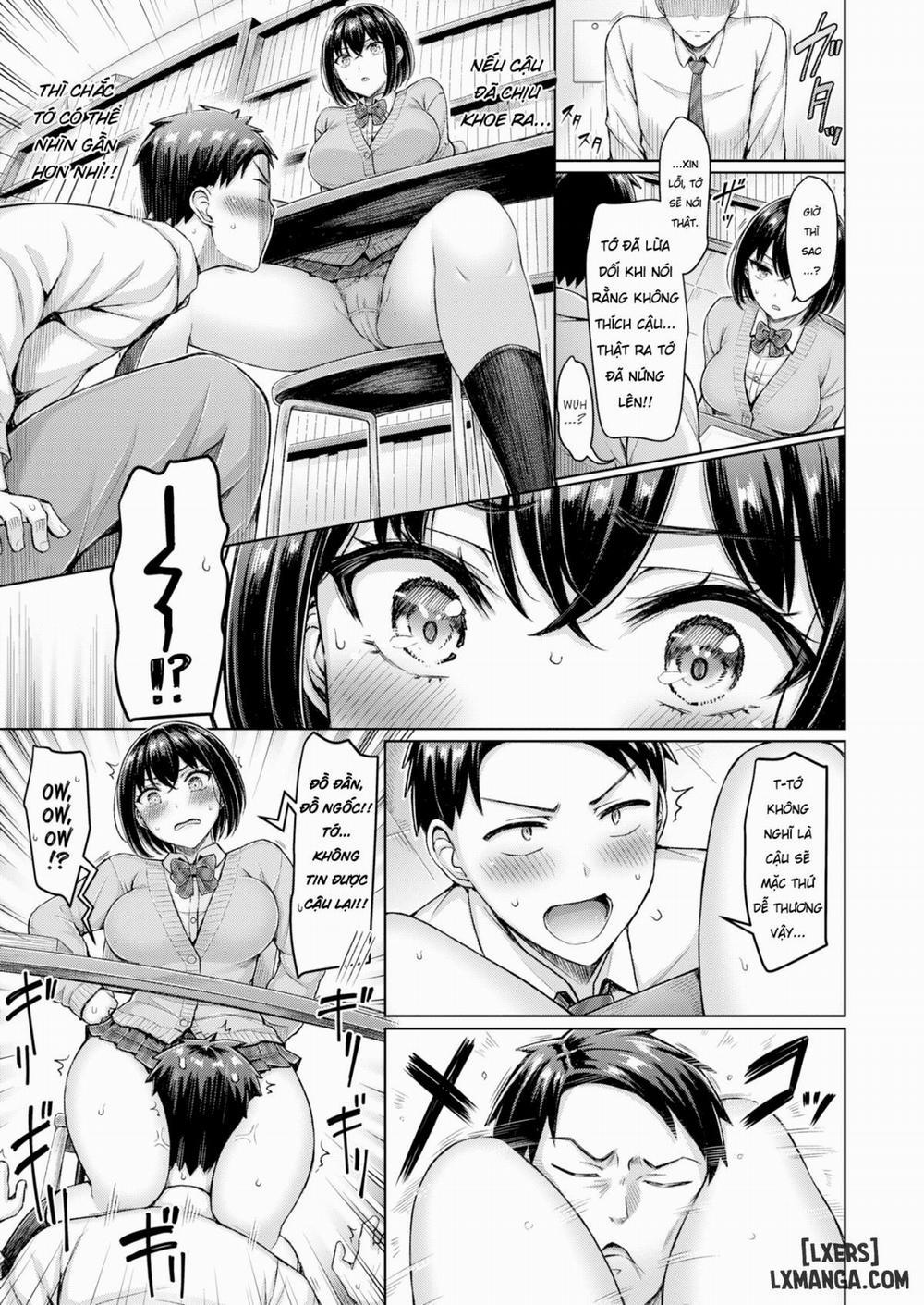 Kirihara-san Goes For It Oneshot trang 5