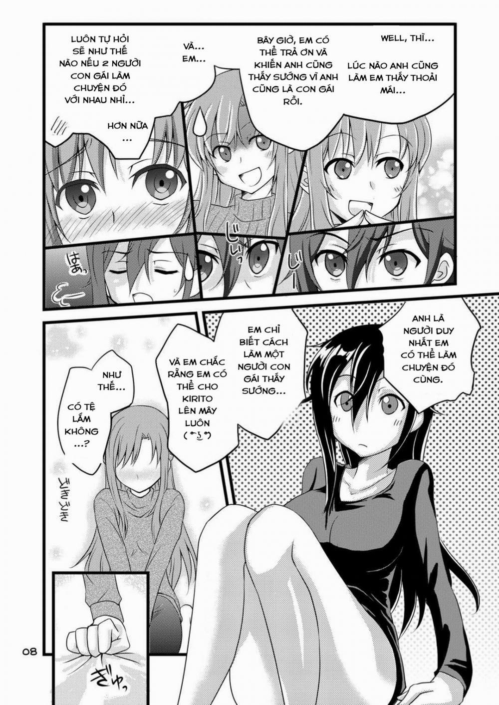 Kirito-chan to Asobou! (Sword Art Online) Chương Oneshot Trang 7