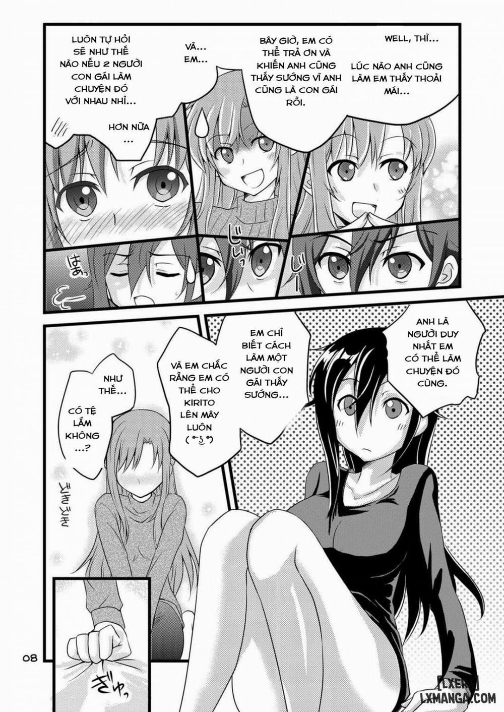 Kirito-chan to Asobou Oneshot trang 4