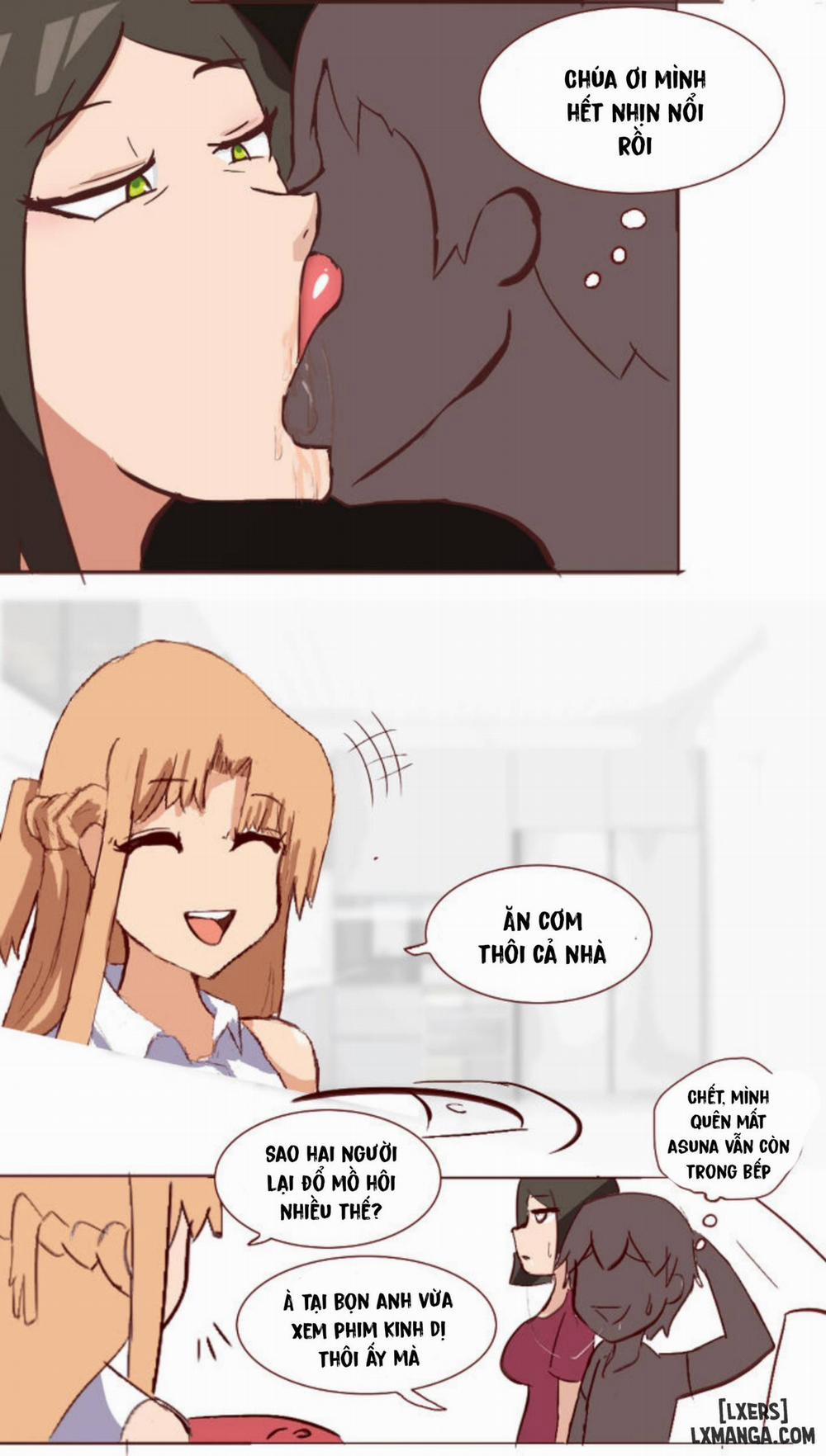 Kirito Và Mẹ Của Asuna- Truyện Màu 1 trang 12