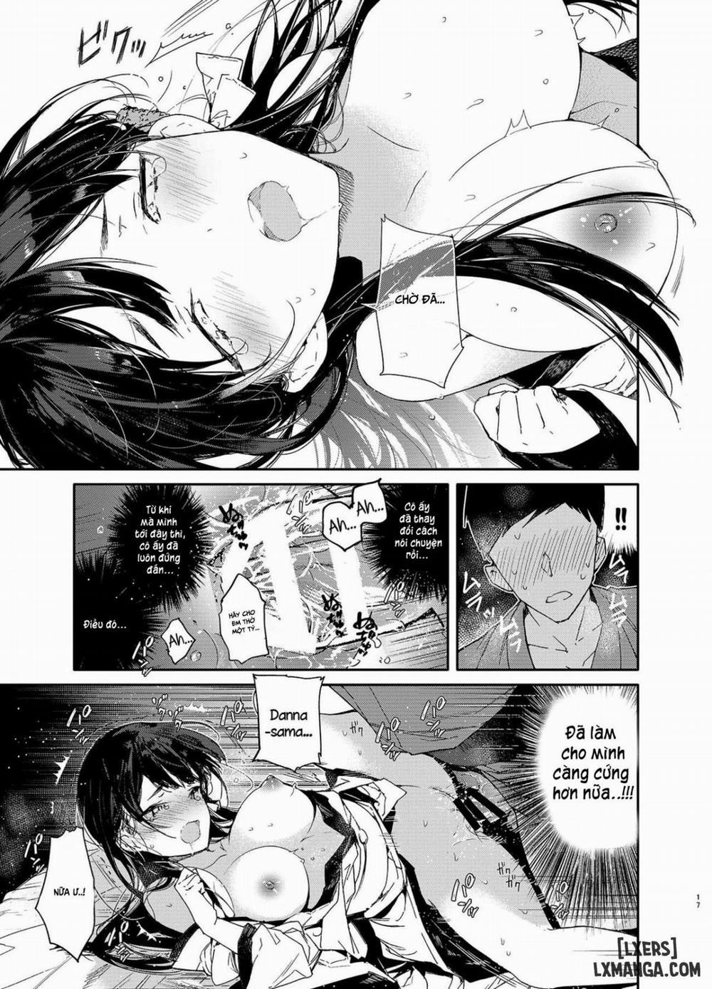 Kitsume na Kimono Niizuma to Kyoukotoba Ecchi Chương Oneshot Trang 18