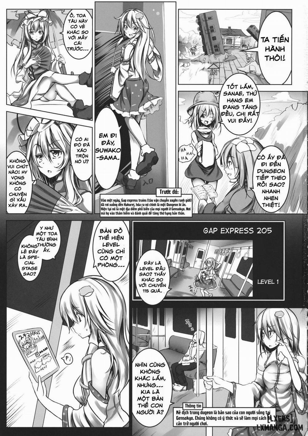 Kochiya Sanae Kyousei Chikan Densha Chương Oneshot Trang 2