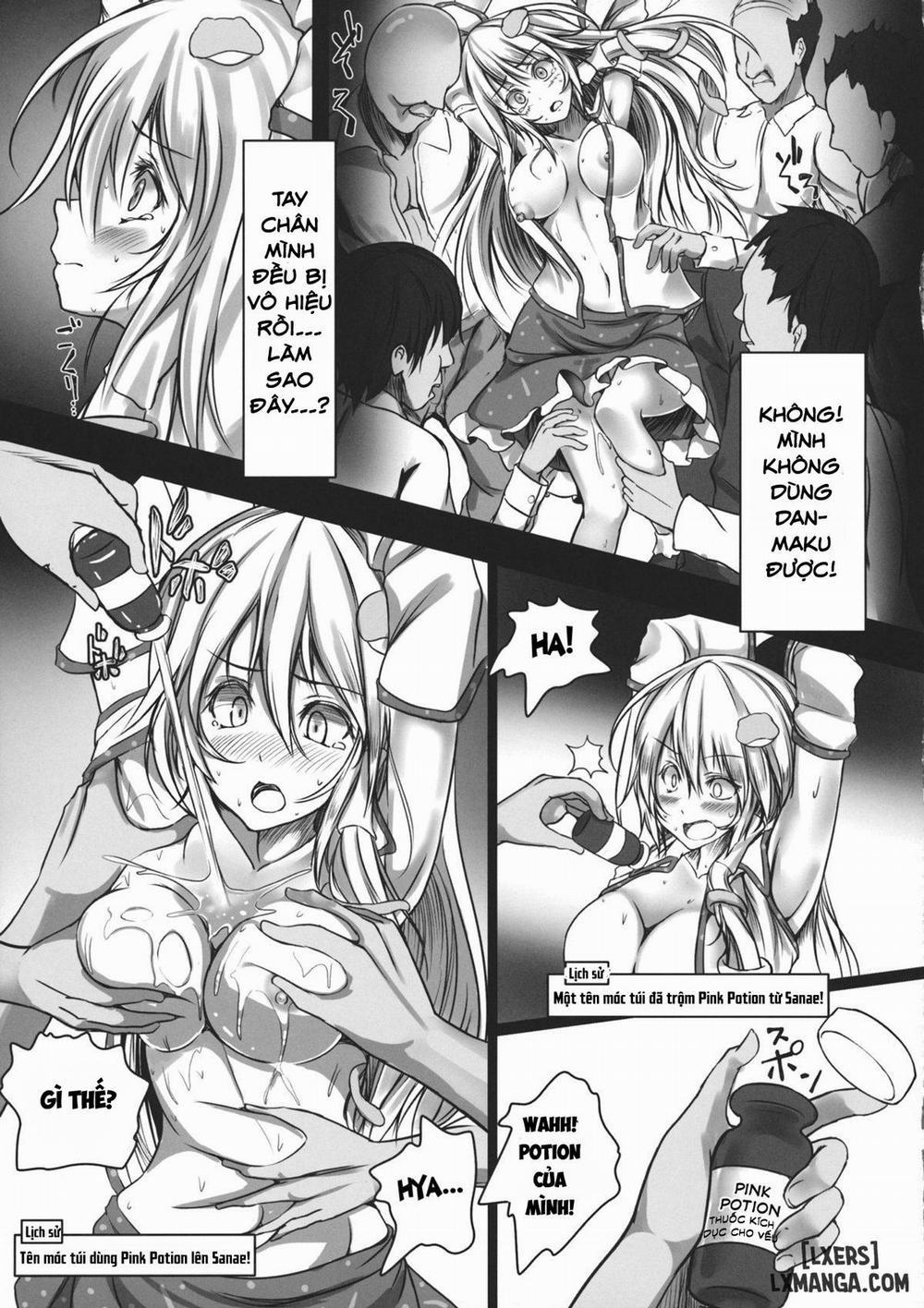 Kochiya Sanae Kyousei Chikan Densha Chương Oneshot Trang 10